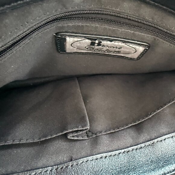 BLACK LEATHER CROSSBODY - Picture 3 of 4